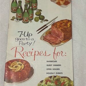 7-Up Recipe Booklet 1960s
